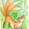 What Does the Kitsune Say - Quick ACEO - ORIGINAL