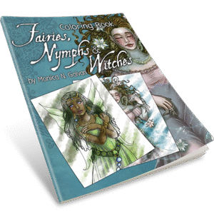 Hadas, Ninfas y Brujas – Libro para Colorear