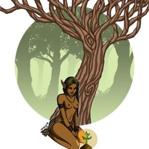 Lalaii's Tree Cover - MoonSlayer Art Print