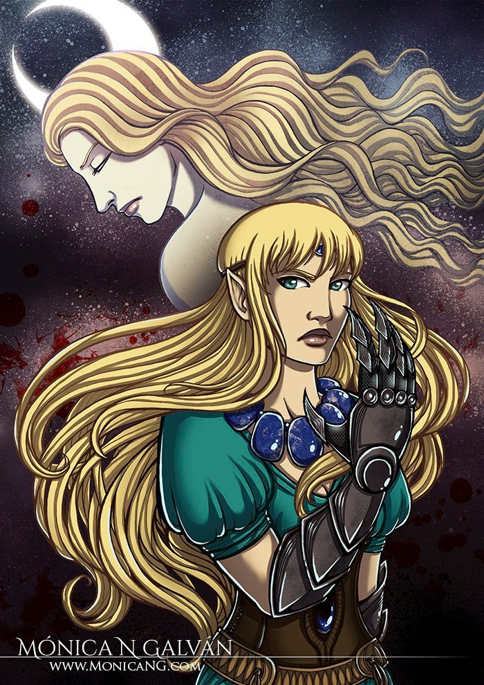 Angisû Cover - MoonSlayer Art Print