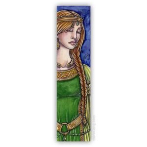 Guinevere - Bookmark (original painting 8x2")