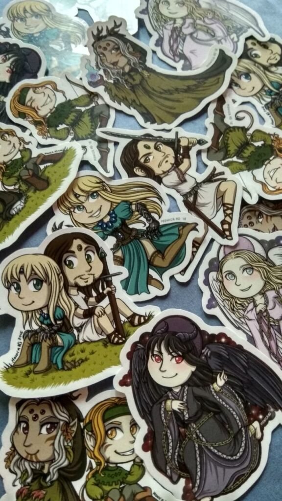 MoonSlayer - Random 8 STICKER Pack!