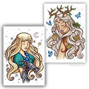 Syrma & Henna - MoonSlayer - PRINT
