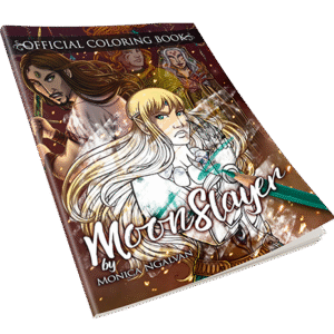 MoonSlayer: Official Coloring Book