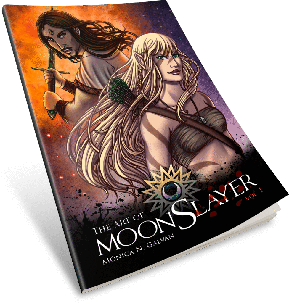The Art of MoonSlayer - Libro de arte