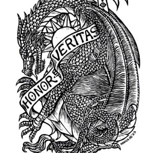 Honor et Veritas – PRINT / Linograbado