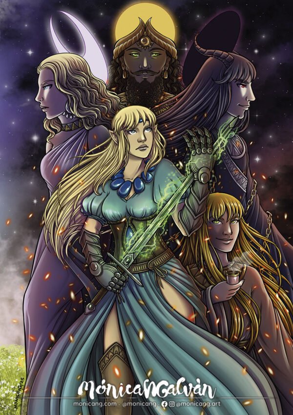 MoonSlayer: The Land of the Gods – PRINT