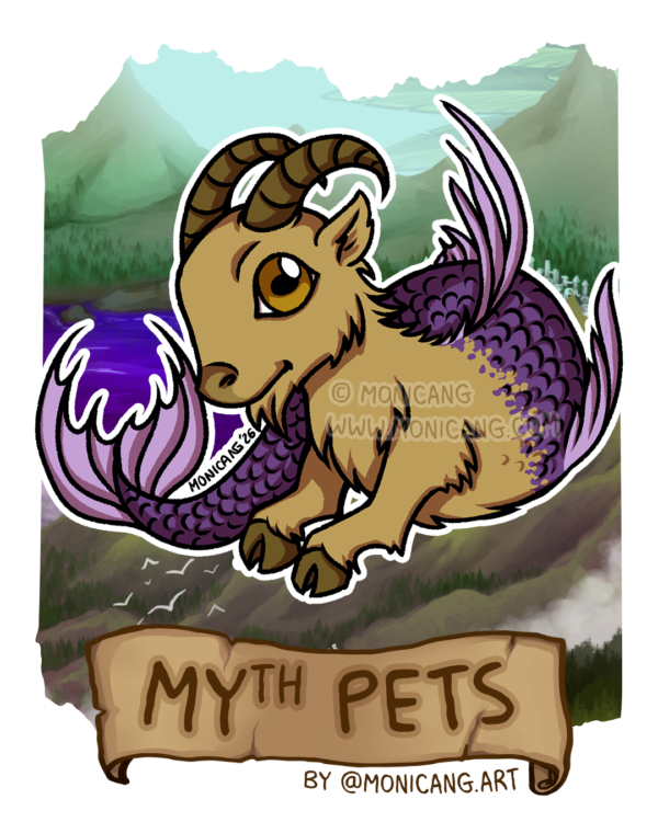 Sticker Capricorn – MYth Pets
