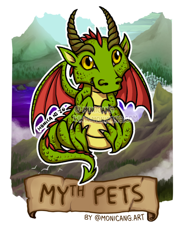 Sticker Dragon – MYth Pets