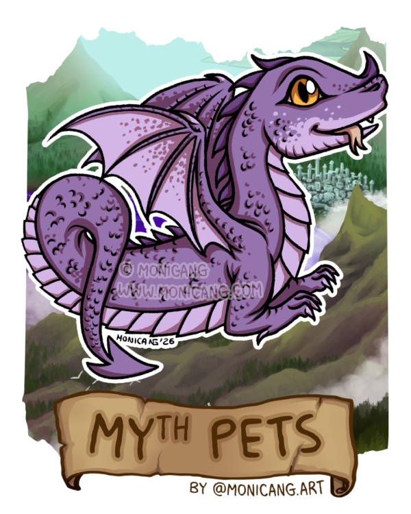 Sticker Drac – MYth Pets