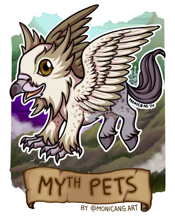 Sticker Hippogriff – MYth Pets