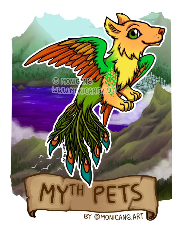 Sticker Simurgh – MYth Pets