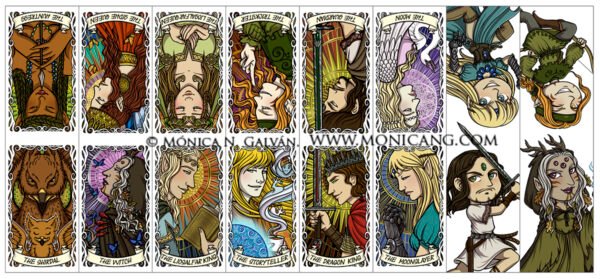 Magnetic Mini Bookmarks - MoonSlayer