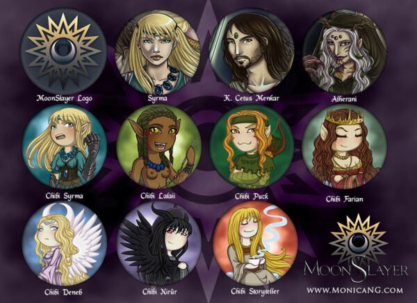 MoonSlayer Badges