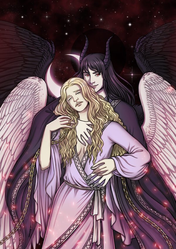 Nirûr x Deneb – MoonSlayer Art Print