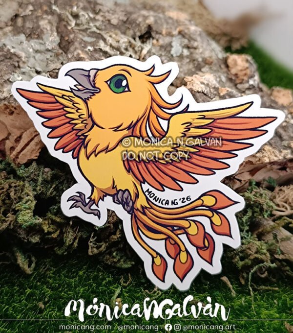 Sticker Phoenix Firebird - MYth Pets