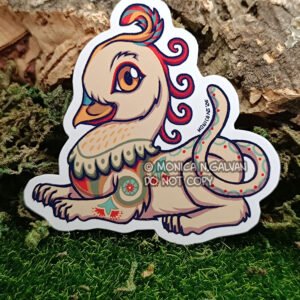 Sticker Minoan Griffin – MYth Pets