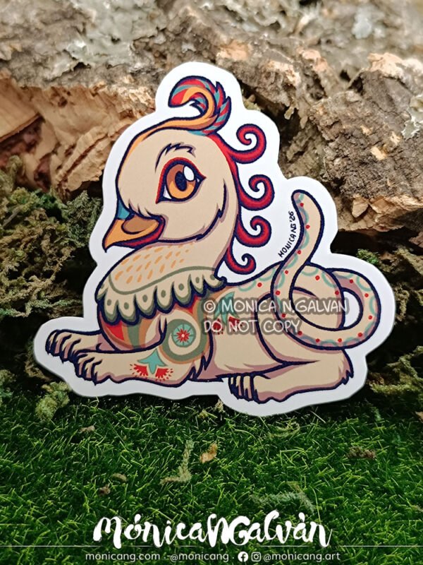 Sticker Minoan Griffin – MYth Pets