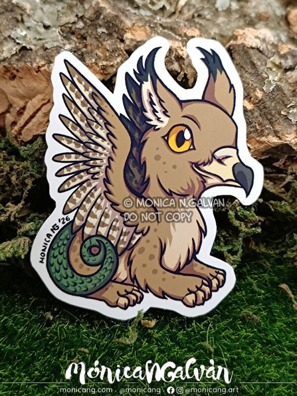 Sticker Gryphon – MYth Pets