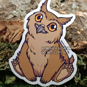 Sticker Owlbear – MYth Pets