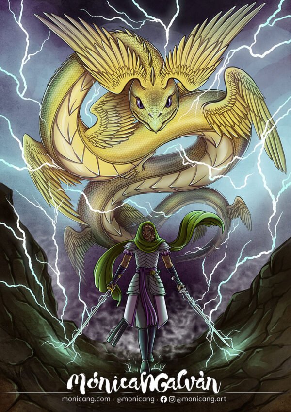 Ukto – MoonSlayer Art Print