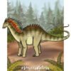 Marga the Amargasaurus - Sticker & Photocard