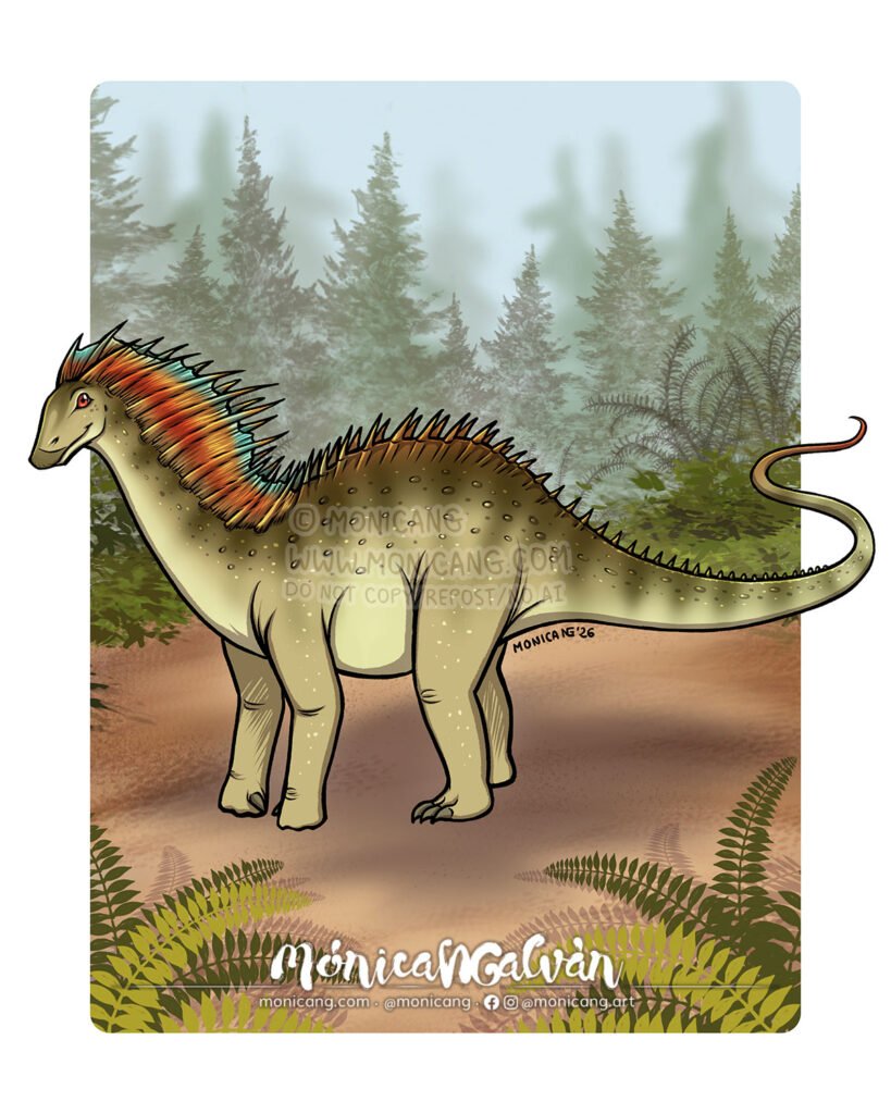 Marga the Amargasaurus - Sticker & Photocard