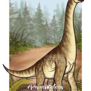 dinofondos-brachi__ Brad the Brachiosaurus - Sticker & Photocard