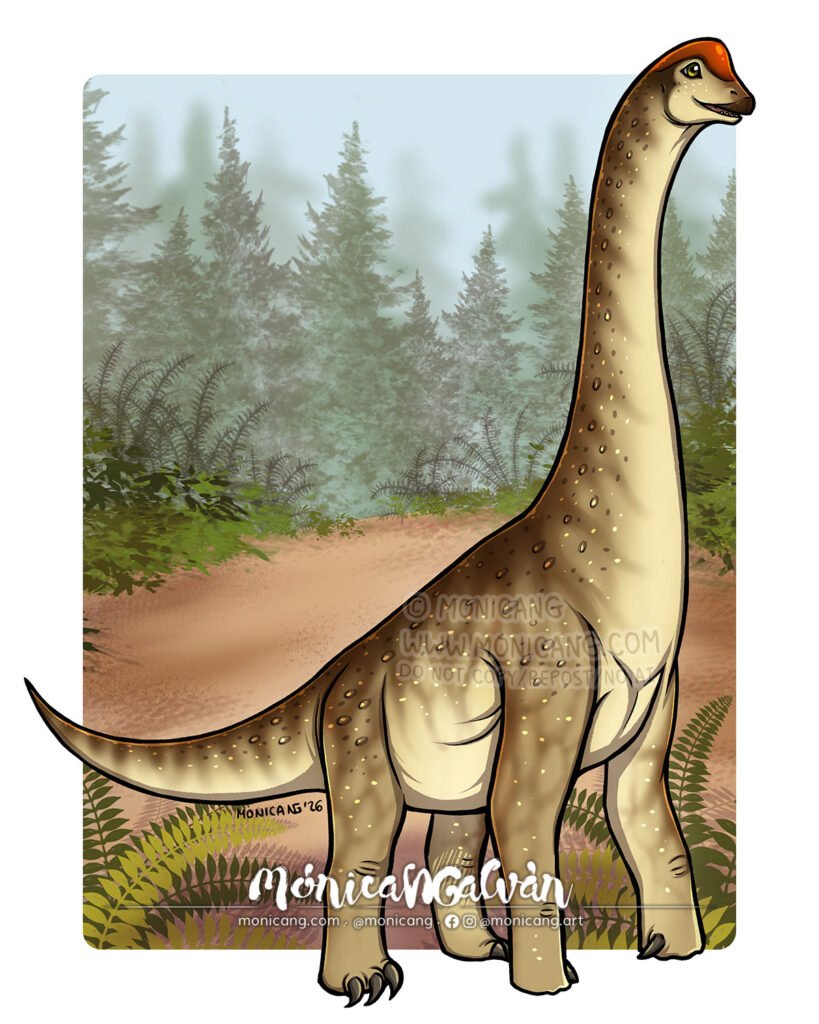 Brad the Brachiosaurus - Sticker & Photocard