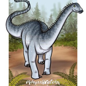 dinofondos-diplo__ Dip the Diplodocus - Sticker & Photocard