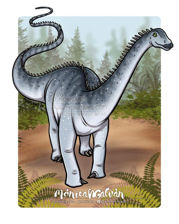 Dip the Diplodocus - Sticker & Photocard