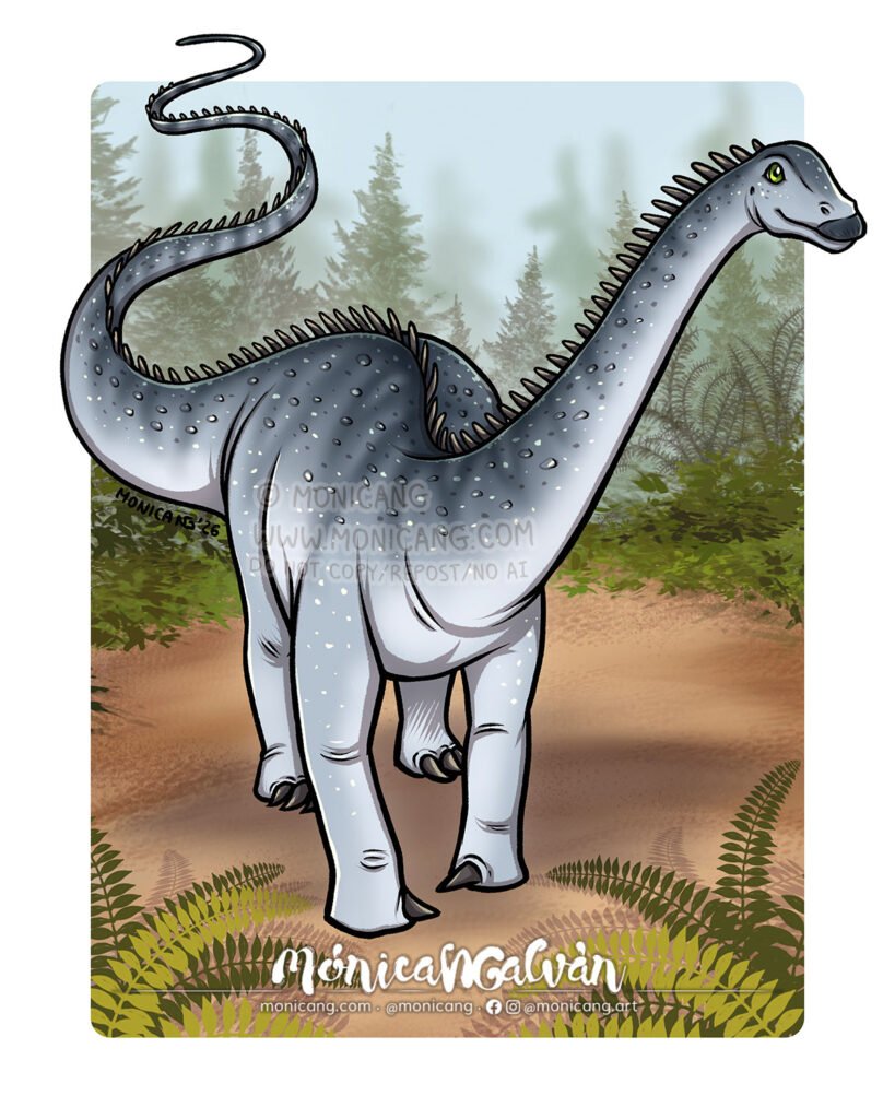 Dip the Diplodocus - Sticker & Photocard