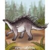 Ken the Kentrosaurus - Sticker & Photocard