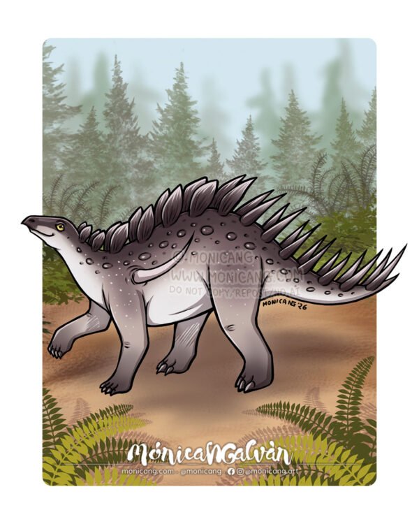 Ken the Kentrosaurus - Sticker & Photocard