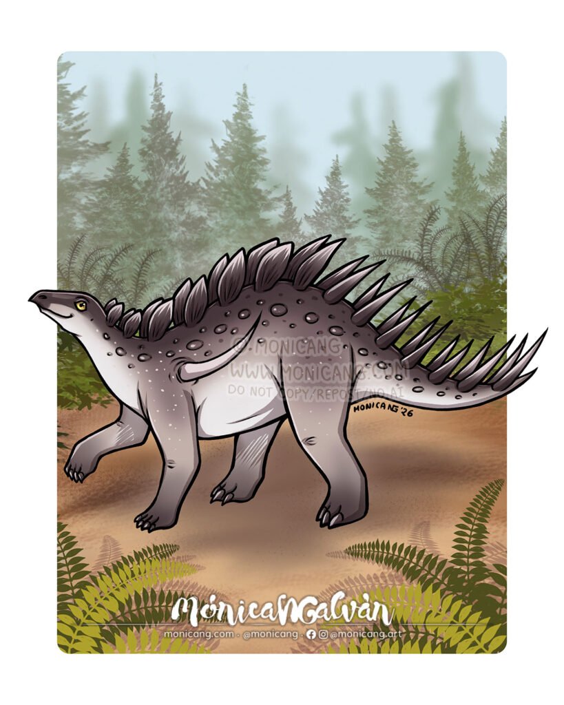 Ken the Kentrosaurus - Sticker & Photocard