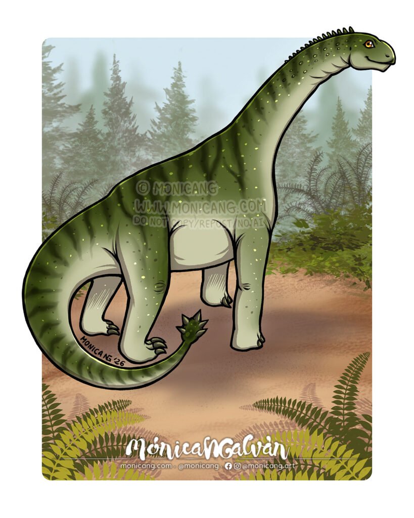 Shun the Shunosaurus - Sticker & Photocard
