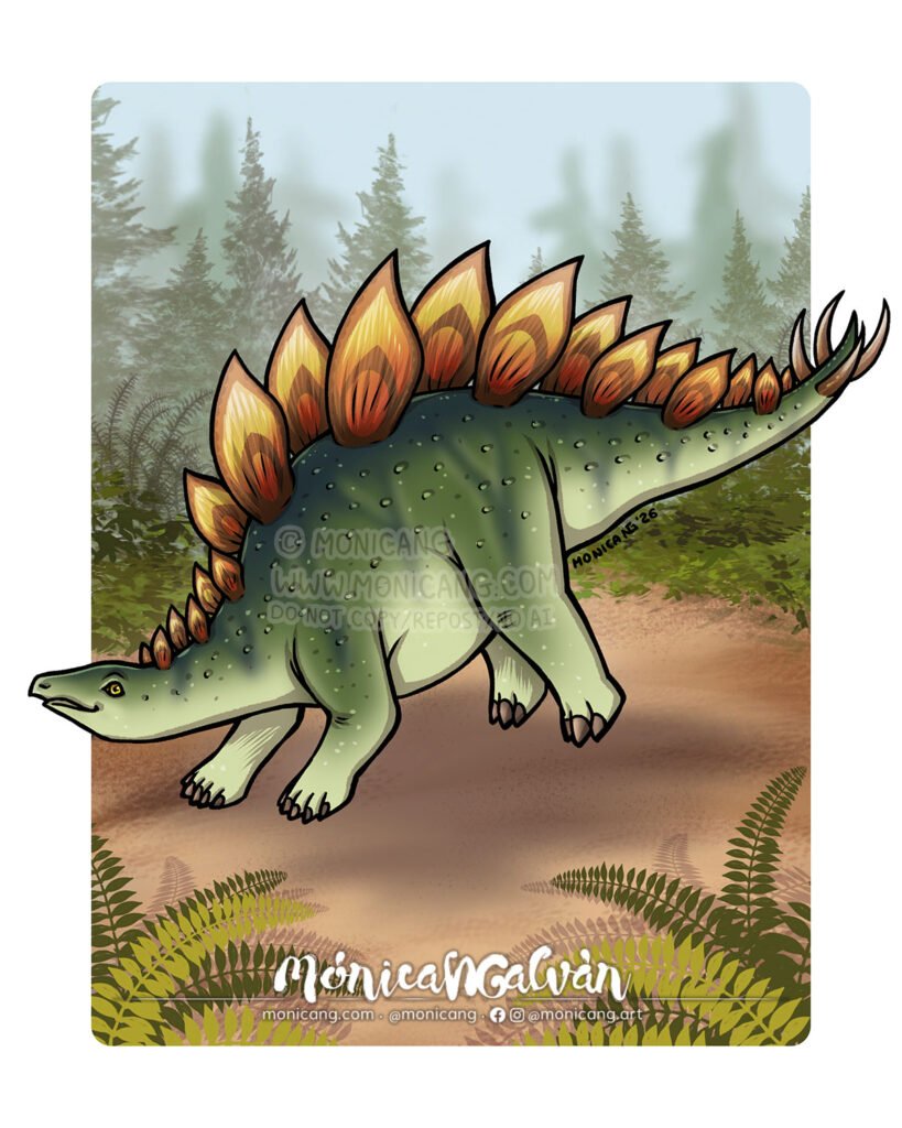 Stego the Stegosaurus - Sticker & Photocard