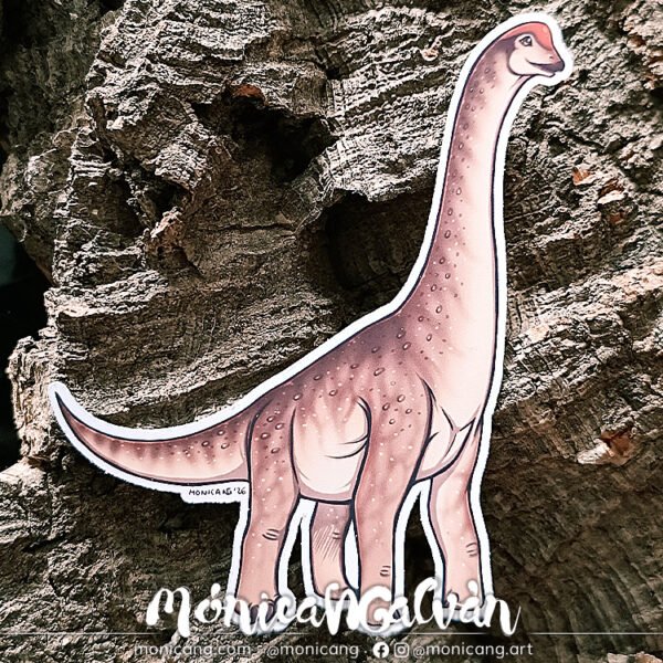 Brad the Brachiosaurus - Sticker & Photocard
