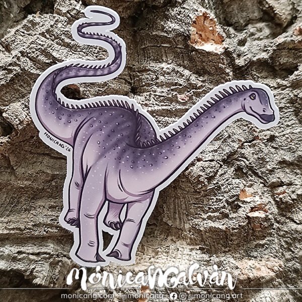 Dip the Diplodocus - Sticker & Photocard