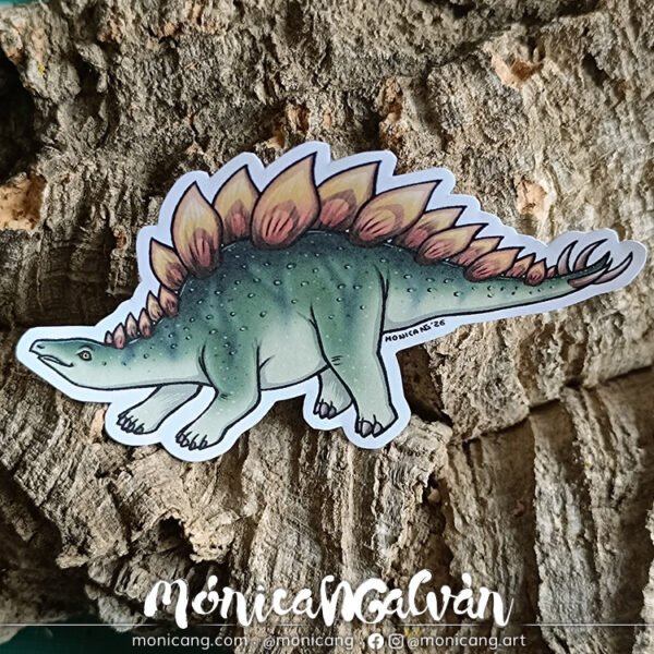 Stego the Stegosaurus - Sticker & Photocard