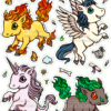 Neigh! - MYth Pets - Hoja de pegatinas