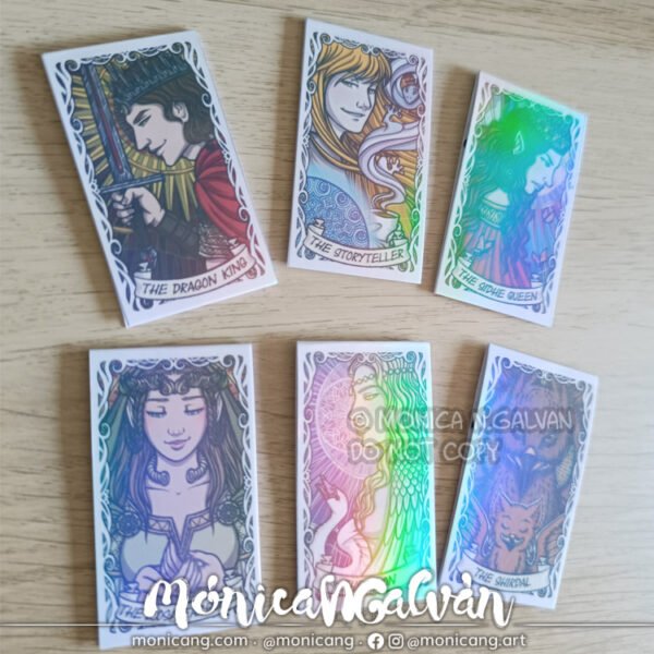 Magnetic Bookmarks - MoonSlayer Cards