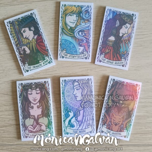 Magnetic Bookmarks - MoonSlayer Cards