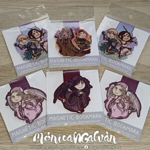 Magnetic Bookmarks - MoonSlayer Chibis